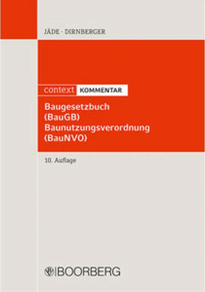 Baugesetzbuch et Baunutzungsverordnung : Édition Compacte avec Index 2024