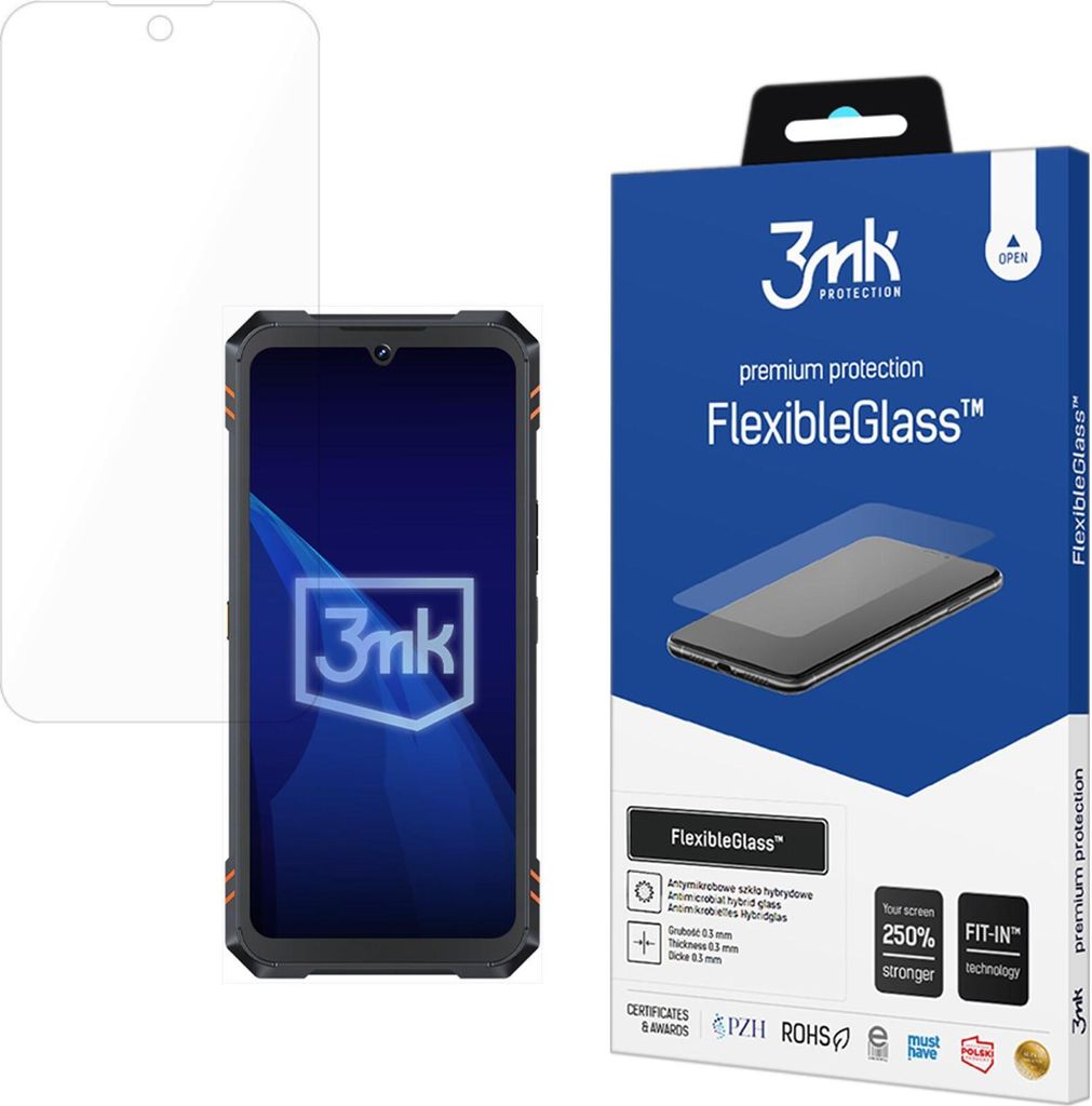 3mk Display Hybridglas FlexibleGlass für Cubot KingKong Star 2 0,3mm 7H
