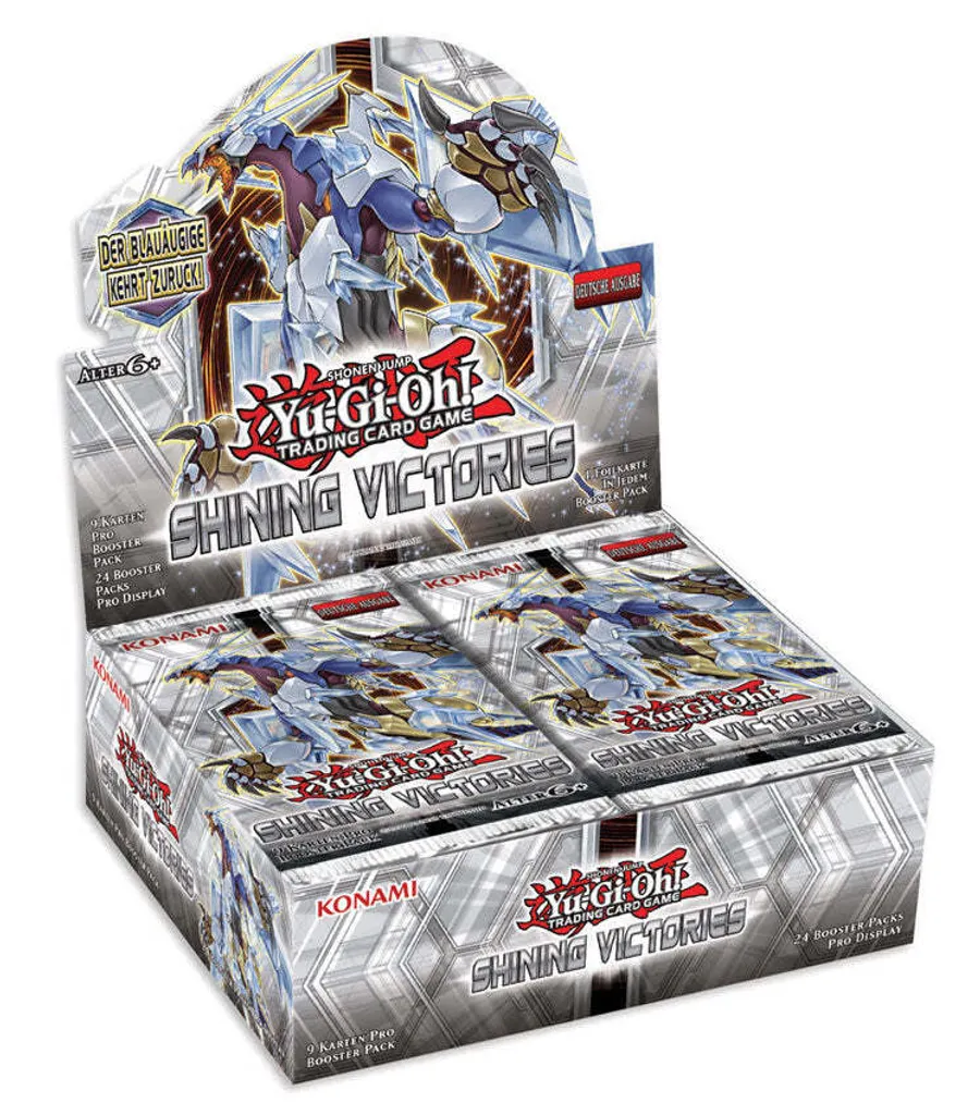 Yu-Gi-Oh! Shining Victories : Display Scellé avec Cartes Dragon Blanc Rare