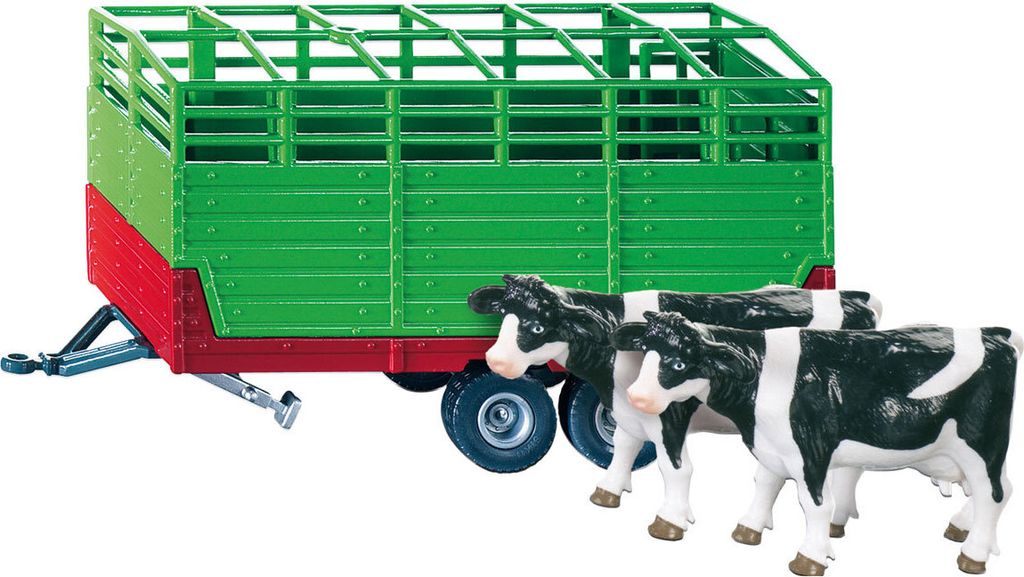 Siku Remorque à bétail avec deux vaches Agriculture ; 2875 Image du produit 