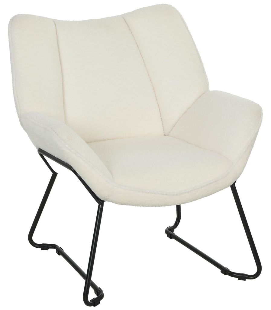 HOMCOM Loungesessel Wohnzimmer Sessel mit Produktbild 