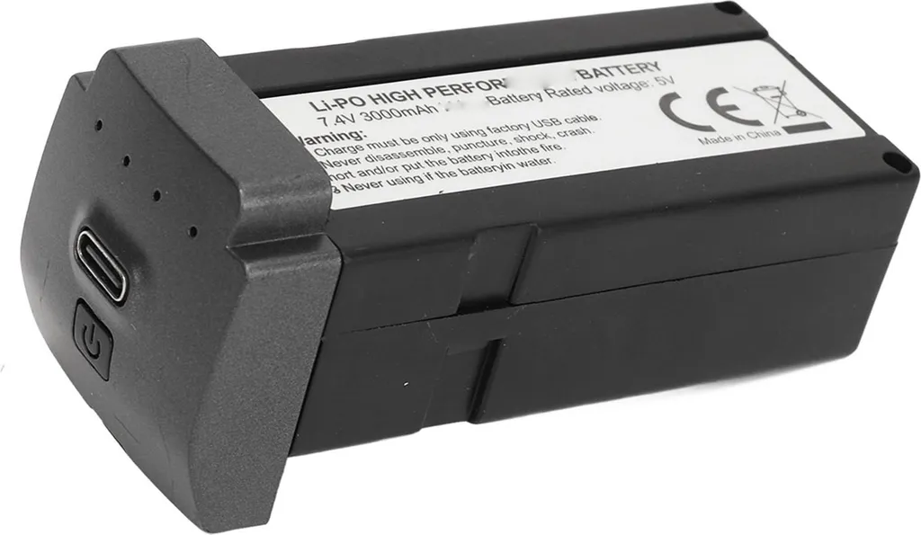 Batterie pour LYERC L600 7.4V 3000mAh pour Voler plus Longtemps sans Risque - 6