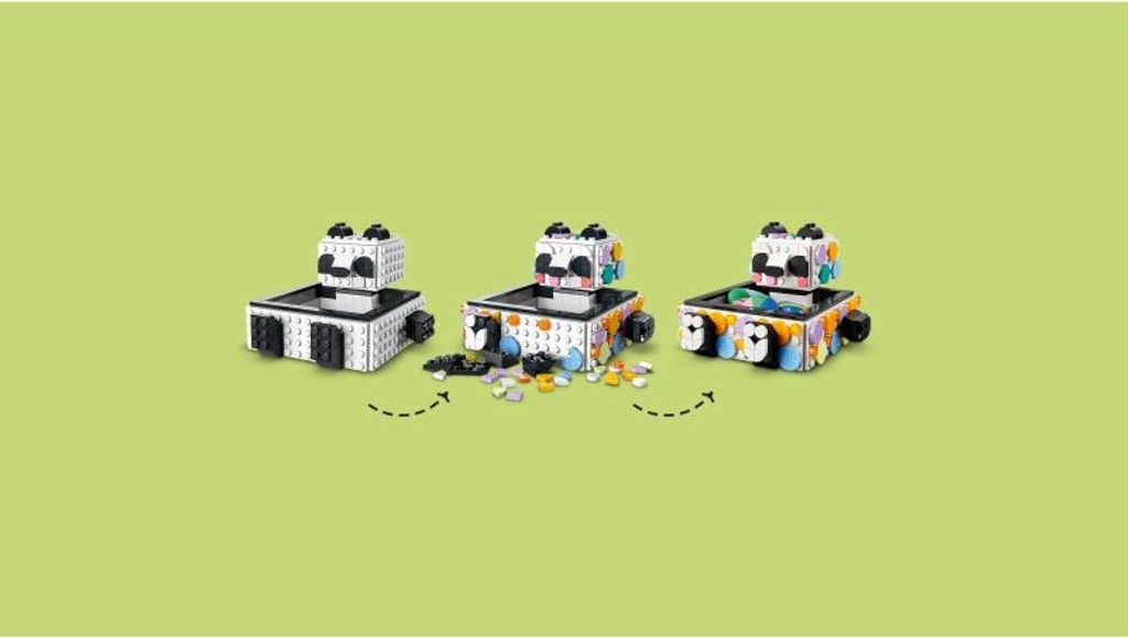 LEGO 41959 DOTS Panda Ablageschale, Bastelset für Produktbild 27