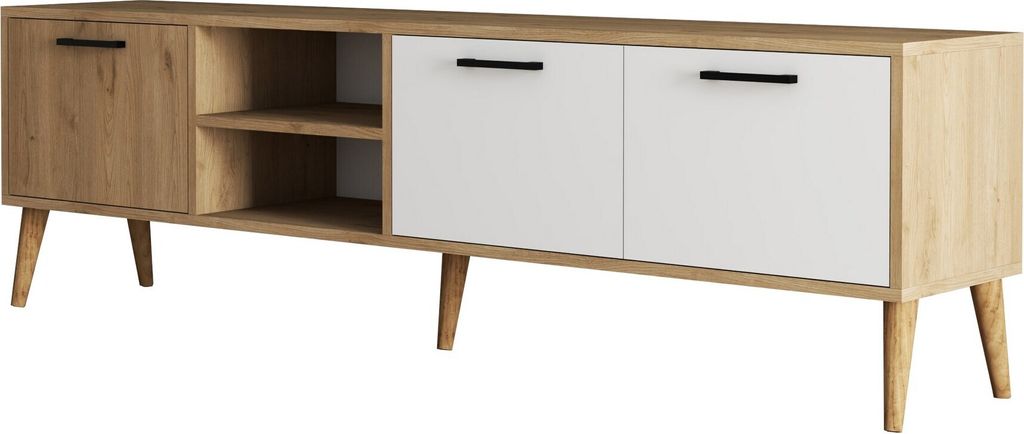 Skye Decor, Exxen - 1585, TV-Schränke, Eiche, Produktbild 