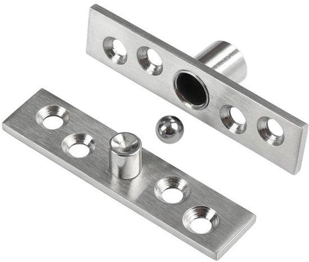 Pivot-Scharniere - Set aus 2 Stück - Edelstahl