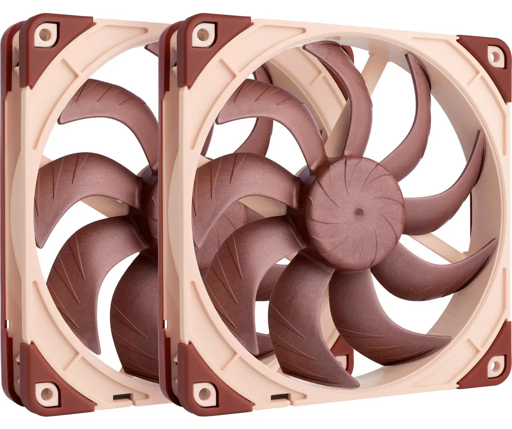 Pack 2 Ventilateurs 140mm Noctua NF-A14X25 G2 PWM pour PC de Gaming Pro