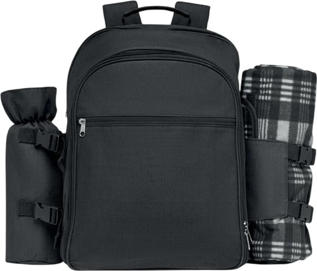Sac à dos pique-nique isotherme 2 personnes Duin MO1462 noir robuste