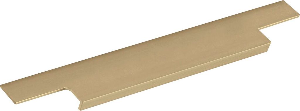 Furnipart Griffleiste Trim 695mm - Griff flach zum Einnuten, Aluminium natur eloxiert