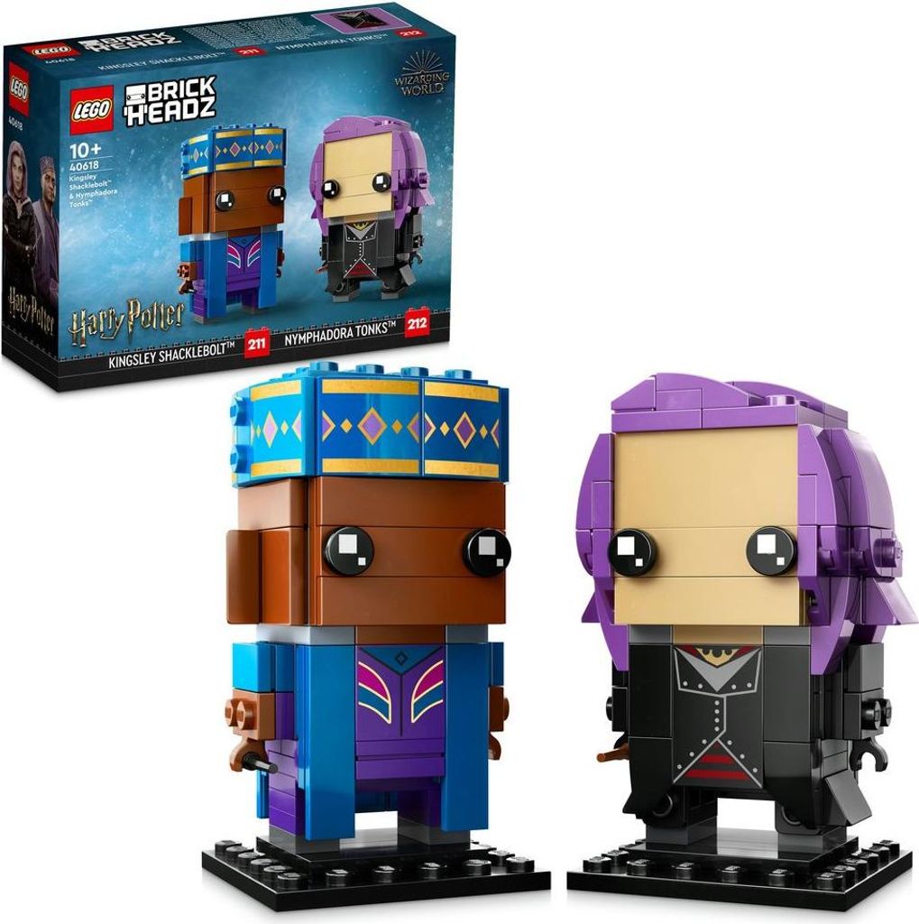 LEGO BrickHeadz - Kingsley Shacklebolt? & Nymphadora Tonks?