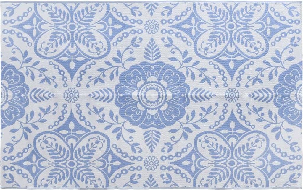 vidaXL Vonkajší koberec ARAKIL baby blue 190x290 cm PP Obrázok produktu 