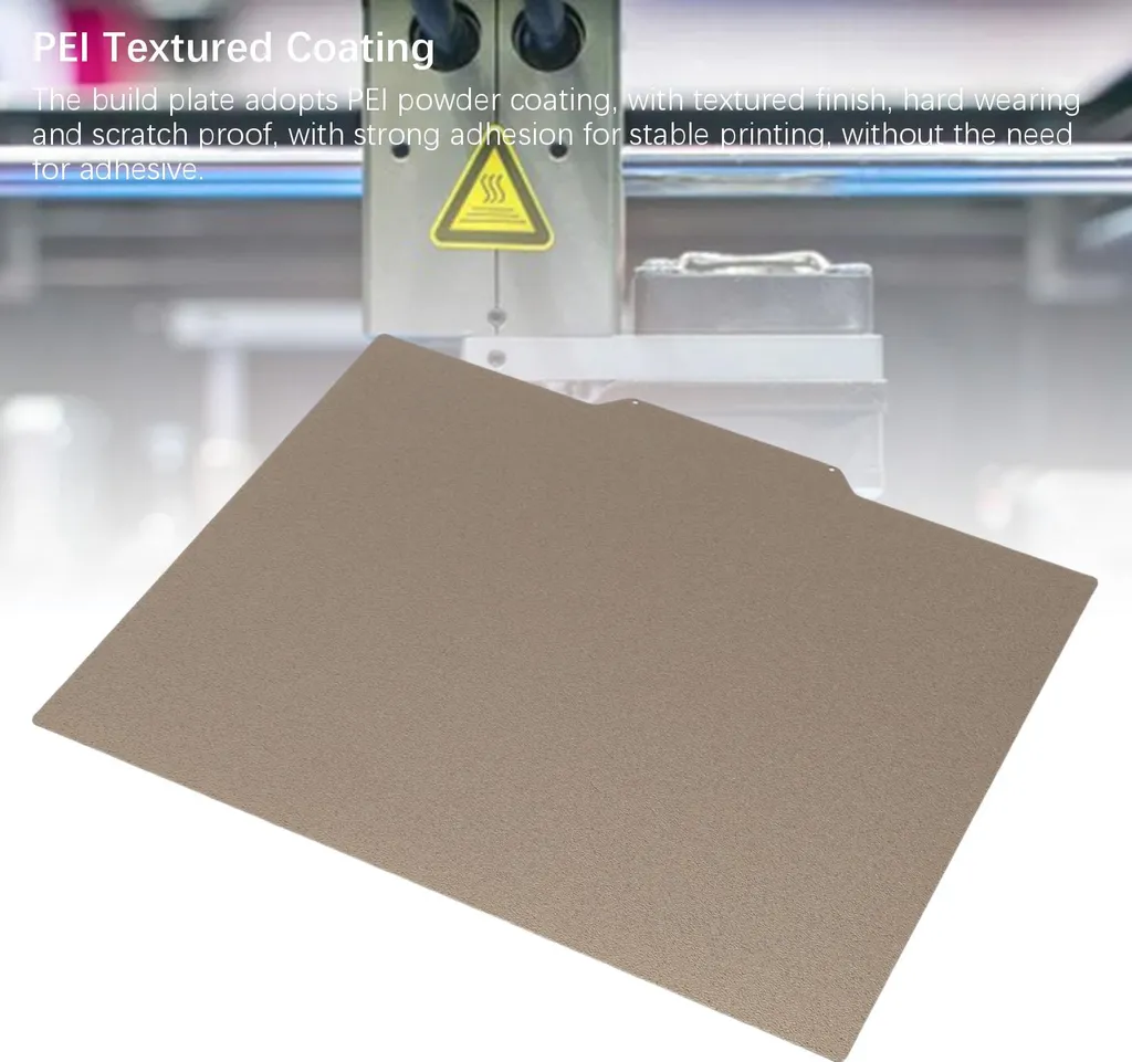 Surface d'Impression PEI 275x215 mm - Plateau Flexible Double Face