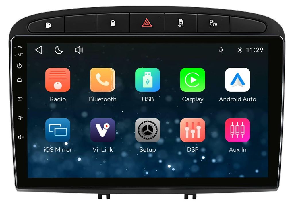 Voor Peugeot 308 SW 408, modeljaren 2012-2020: Linux Productafbeelding 