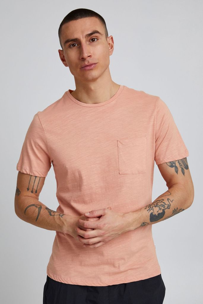 CASUAL FRIDAY CFThor Herren T-Shirt Kurzarm Shirt Basic T-Shirt mit Brusttasche Rundhals-Ausschnitt hochwertige Baumwoll-Qualität