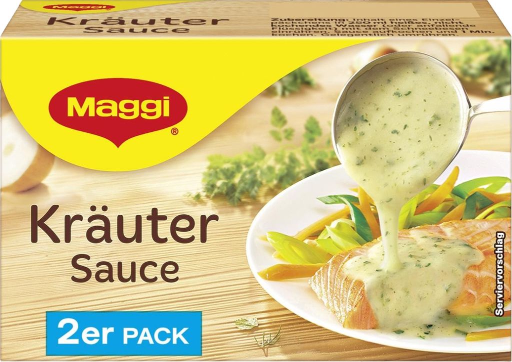 Maggi Salsa alle erbe perfetta con verdure e pesce 58g 2er Immagine del prodotto 