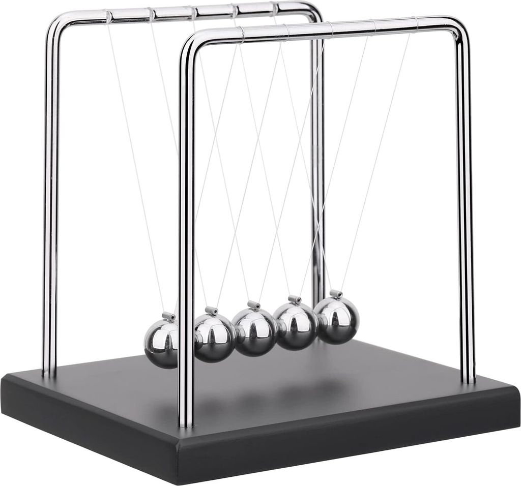 Newtons Wiege, Balancebälle, Wissenschaft, Physik, Gadget, Desktop-Dekoration, kinetisches Bewegungsspielzeug für Zuhause und Büro