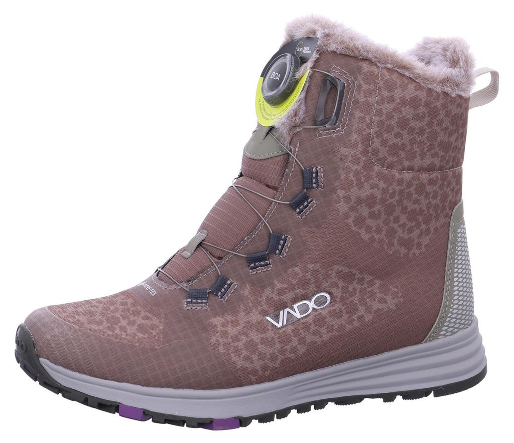 Vado Snow High Boa Winterstiefel Braun Produktbild 
