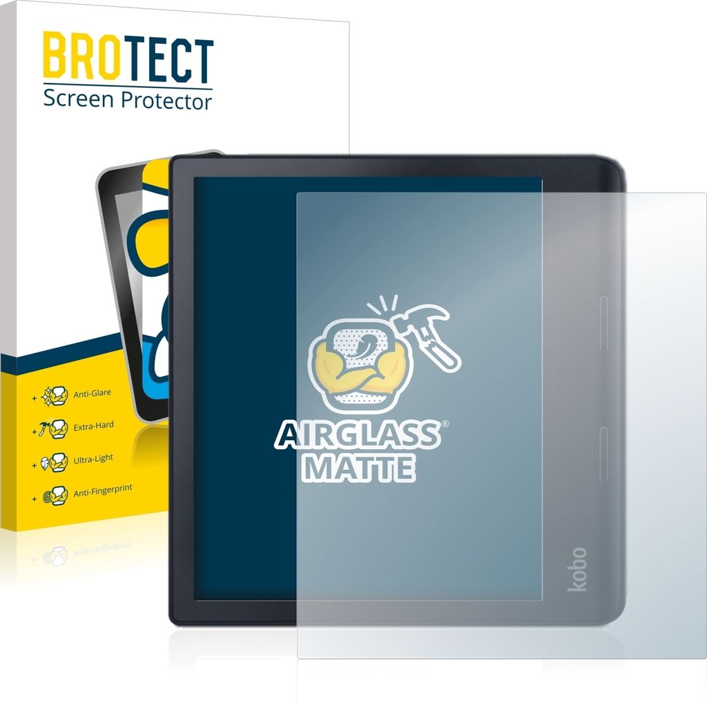 BROTECT Entspiegelungs Schutzglas für Kobo Sage Schutzfolie Panzer Folie Glas Display Schutz matt