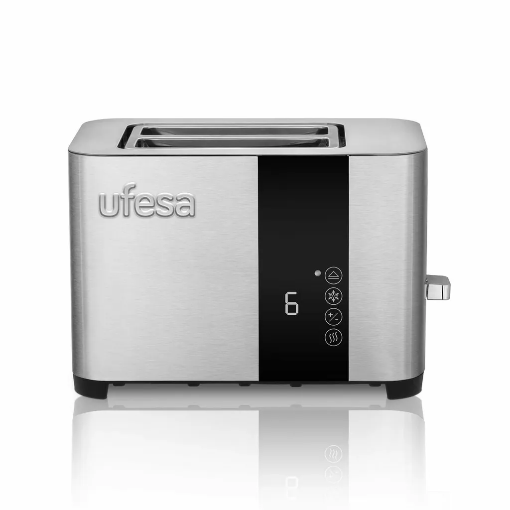 Grille-pain Ufesa Duo Deluxe Argent 850W idéal pour Petit-déjeuner Duo