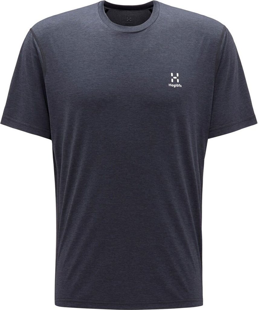 Haglofs Ridge Kurzarm-t-shirt Schwarz L Mann Schwarz L