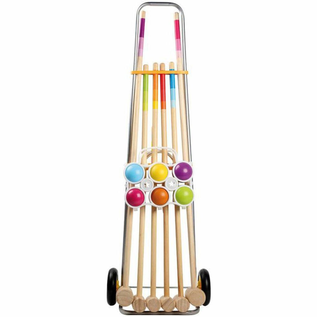 OA Chariot de Croquet pour 6 joueurs, L92cm Image du produit 