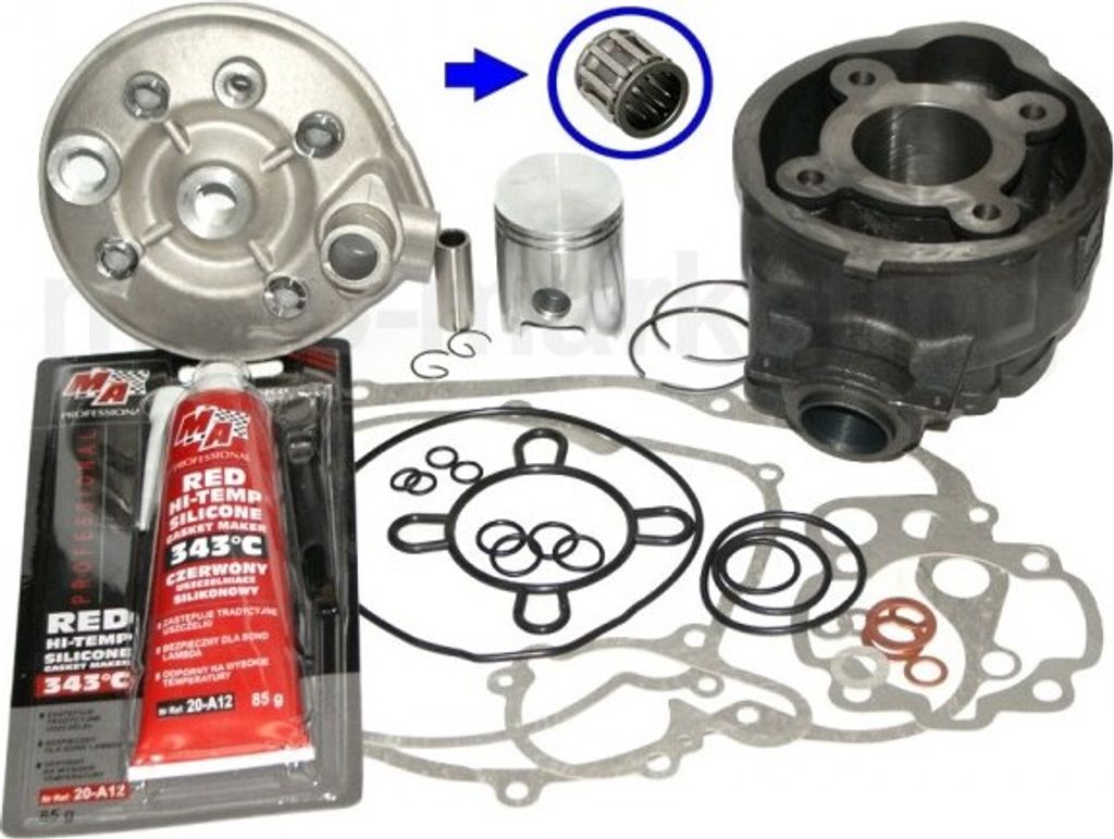 50 Zylinder KIT 40,3mm KOLBEN DICHTUNGEN Kopf Set für SHERCO HRD Supermoto 50 Zylinderkit