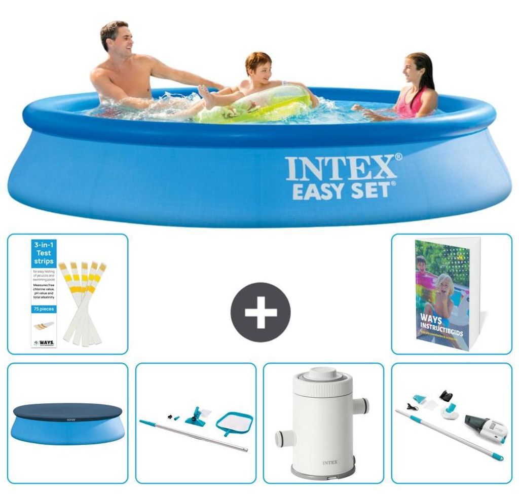 Easy Set Pool Rund - 305x61 cm - 7-teilig S83