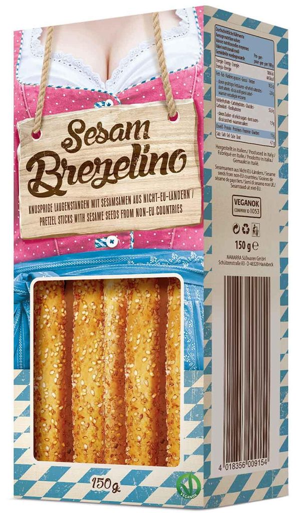 Brezelino Sesam 150g Produktbild 
