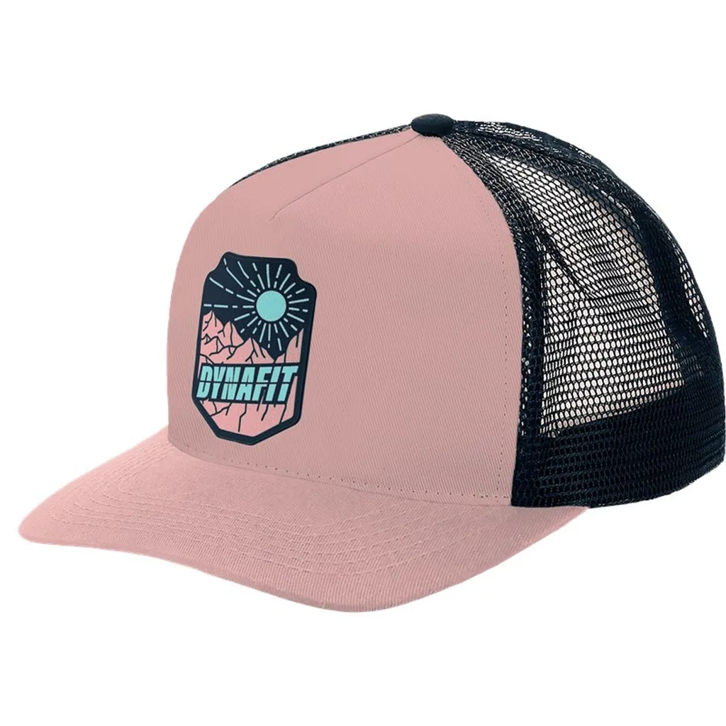 Casquette Dynafit Patch Trucker Rose : Anti-Chaleur et Anti-Sueur
