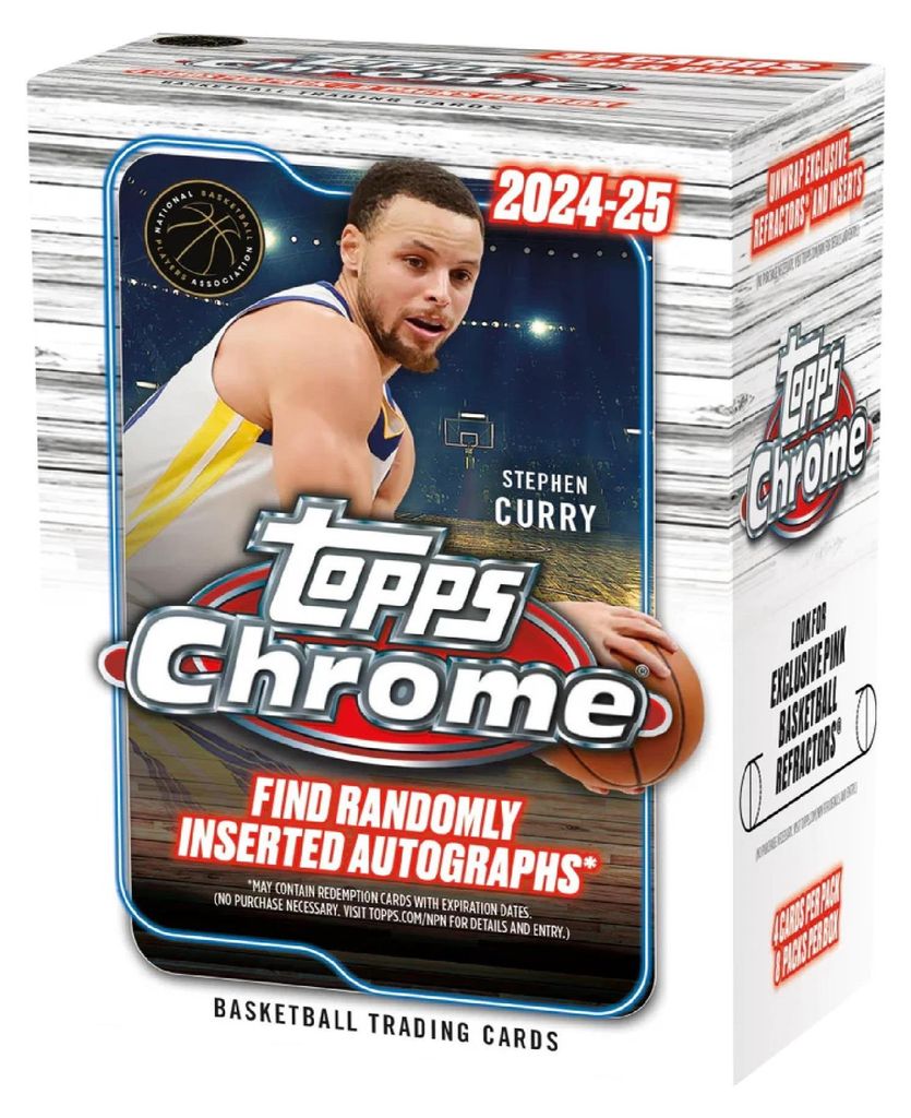 Topps Chrome Basketball NBA Value Box 2024-25 Produktbild 