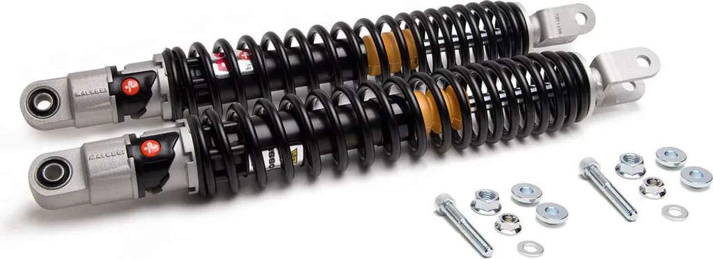 Paire d'amortisseurs 400mm Malossi TWINS pour remplacement de suspension