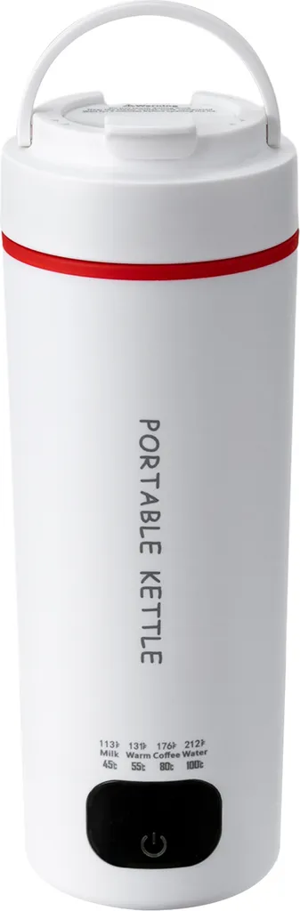 Bouilloire Portable 450ml avec Poignée et 4 Réglages de Température LED