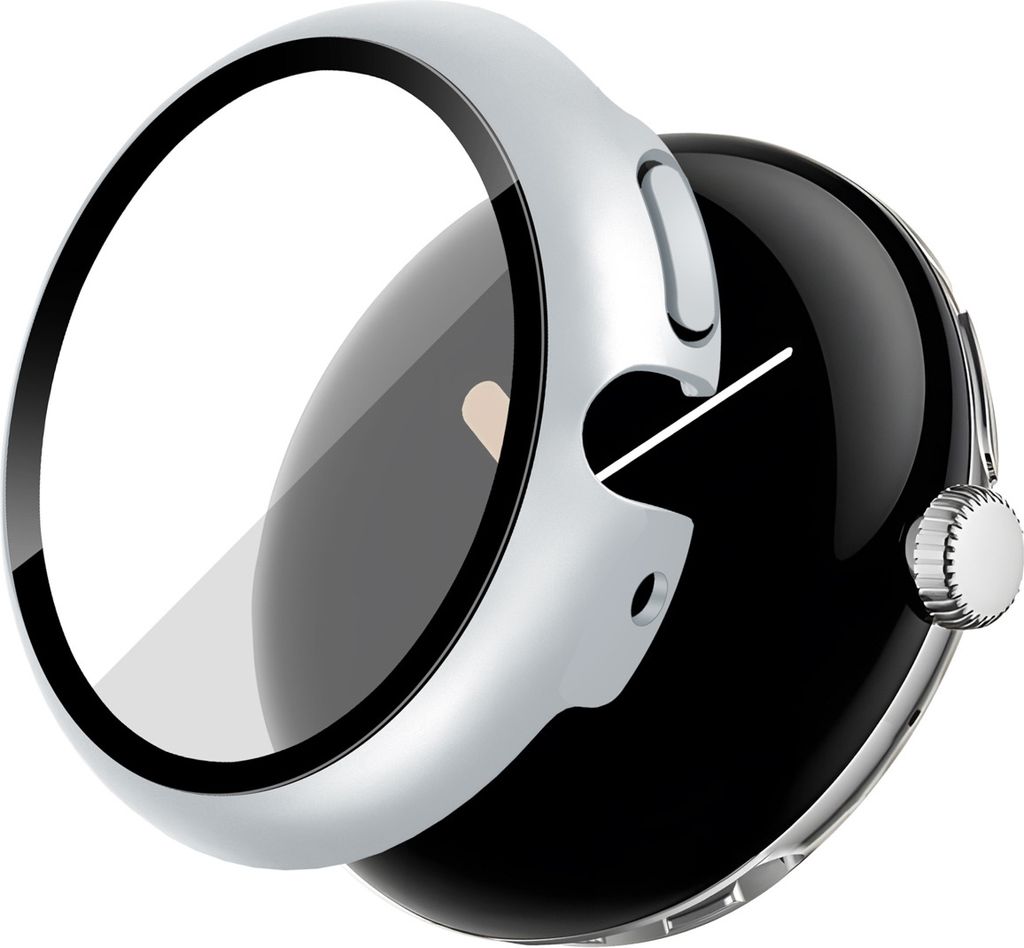 Google Pixel Watch 3 - 45 mm/Google Pixel Watch 4 - 45 mm Hard Case: imoshion Full Cover Hardcase