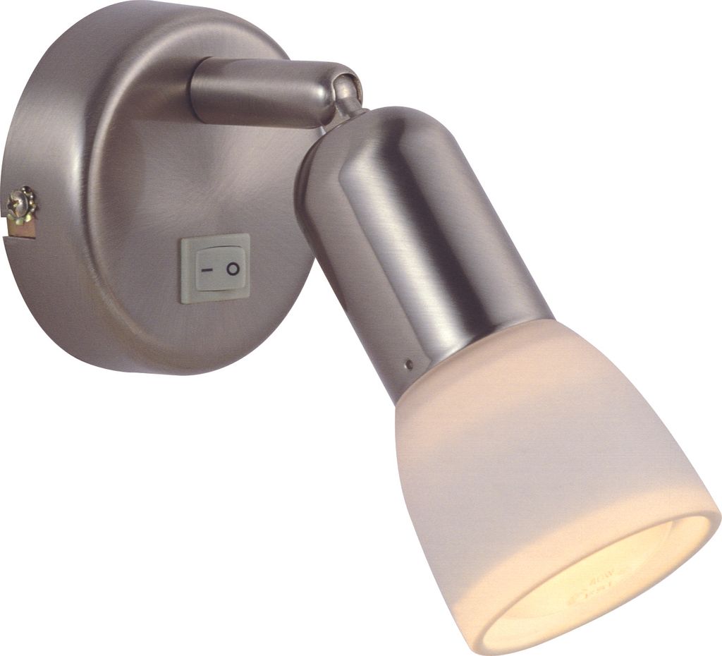Globo Cathy Projecteur nickel mat, 1xE14 ; 5453-1 Image du produit 
