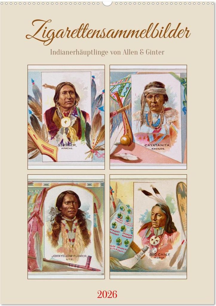 Zigarettensammelbilder (Wandkalender 2026 DIN A2 hoch), CALVENDO Monatskalender