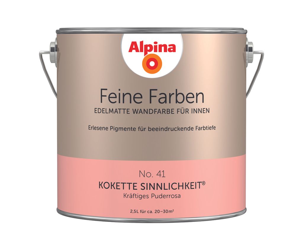 Alpina Feine Farben Wandfarbe No. 41 Kokette Sinnlichkeit - Produktbild 