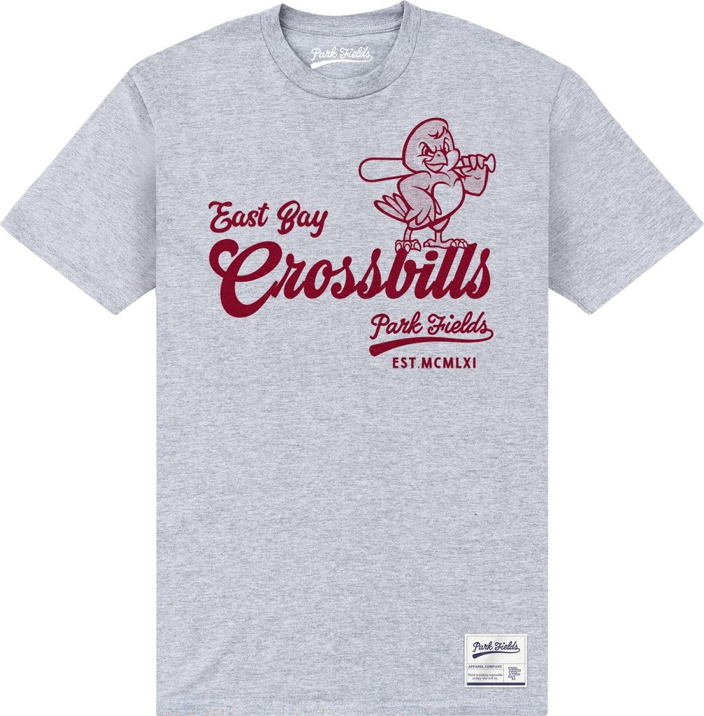Park Fields - "Crossbills" T-Shirt für Herren/Damen Uni PN661 (4XL) (Grau meliert)