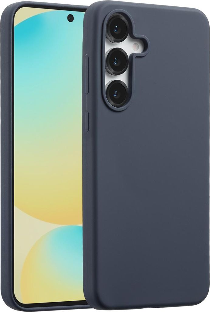 Accezz Liquid Silikoncase mit MagSafe Samsung Galaxy S25 FE - Dunkelblau