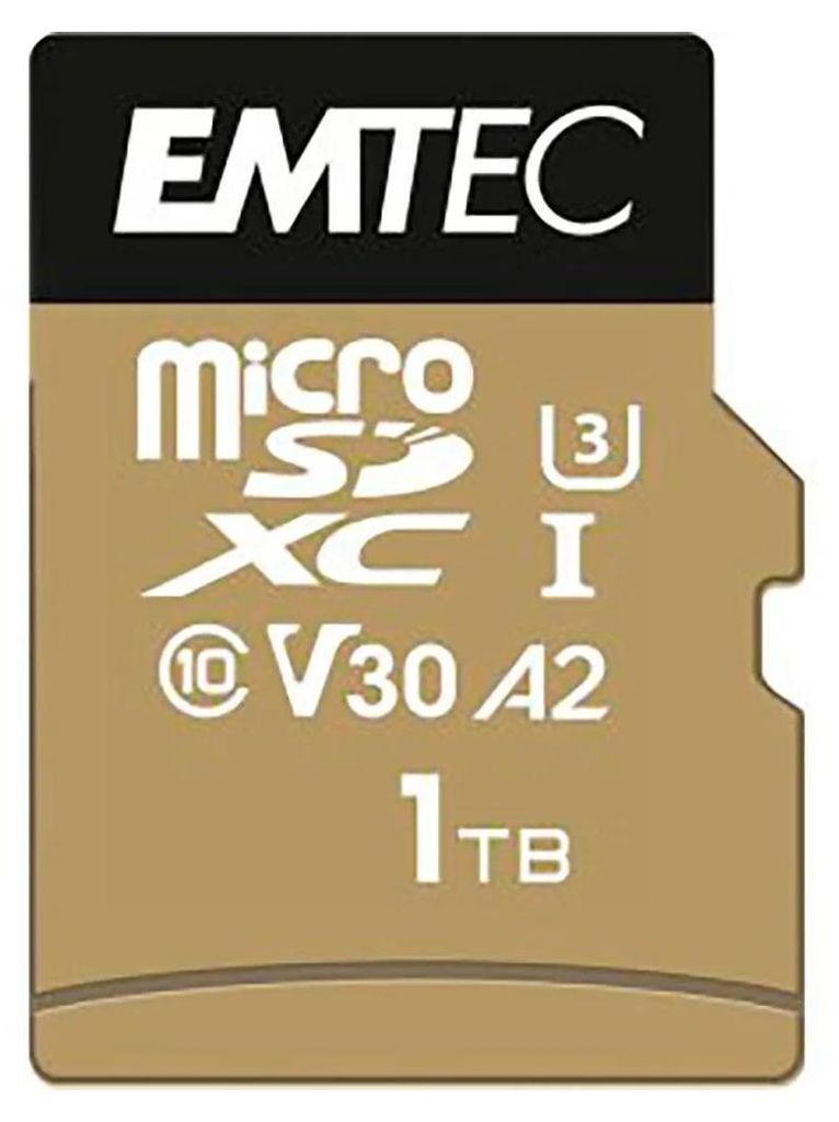 Emtec ECMSDM1TXC10SP memoria flash 1 TB MicroSDXC UHS-I Immagine del prodotto 