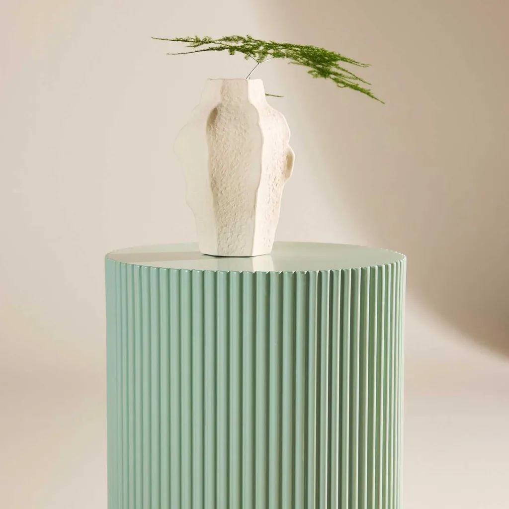 Lenox table d'appoint vert clair design scandinave pour salon moderne - 15