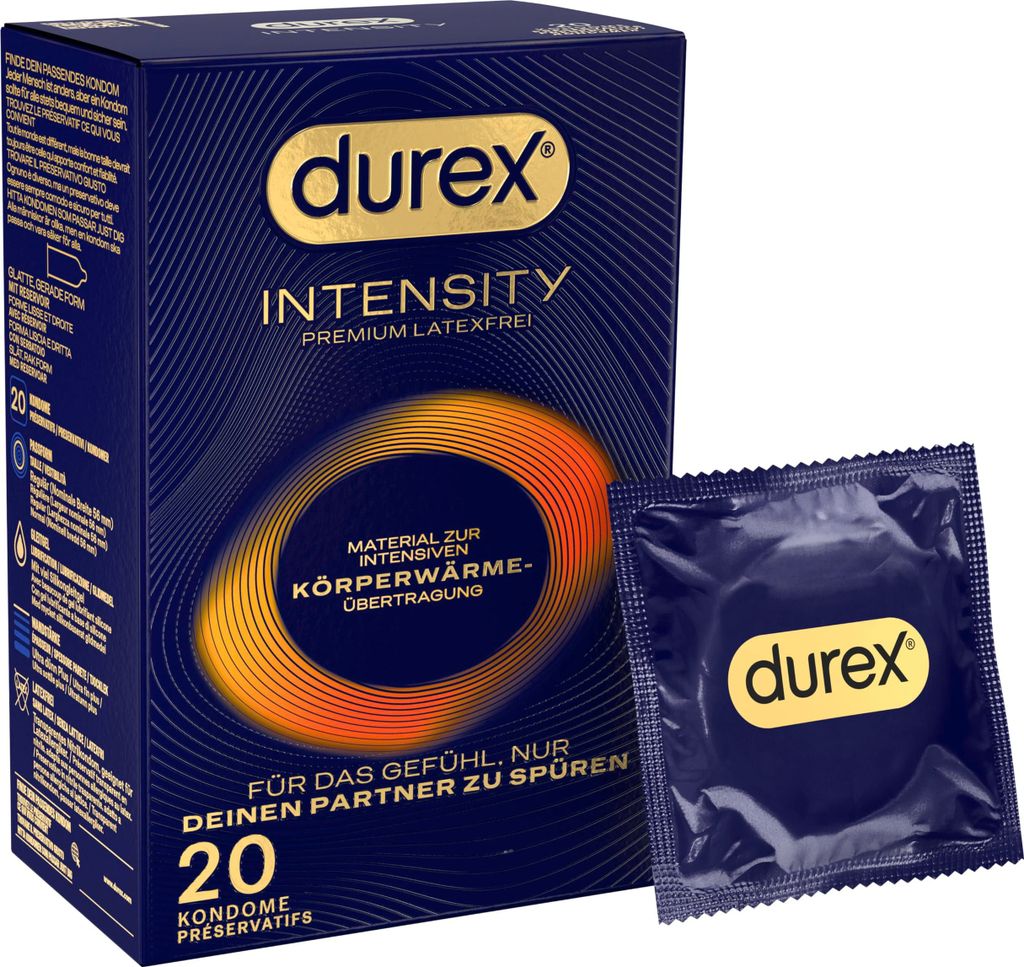 Durex 3309531, Pánský kondom, Hladké, Průhledná, Nitril, 56 Obrázek produktu 