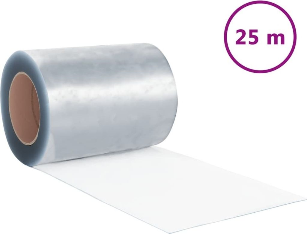 Streifenvorhang Rolle PVC 2,6 mm x 300 mm 25 m