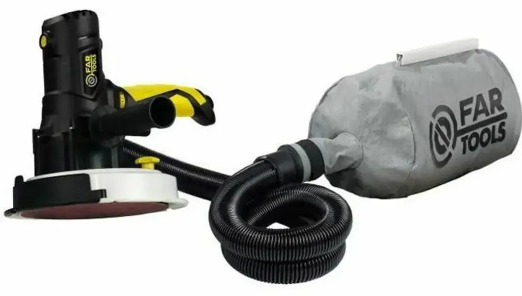 Ponceuse Orbitale 710W DWS 180 FarTools - Vitesse 12000 t/min Noir