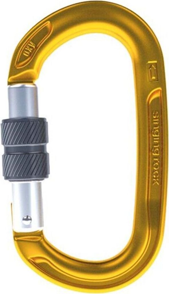 Singing Rock Rosca Karabinerhaken Silber Silber One Size