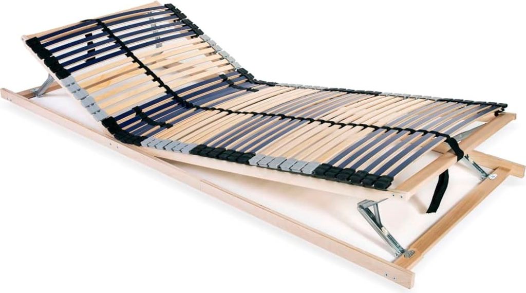 "Rabatt" Lattenrost mit 42 Latten - fürs Bett - 7 Zonen 80x200 cm - Klassische Betten CC1731