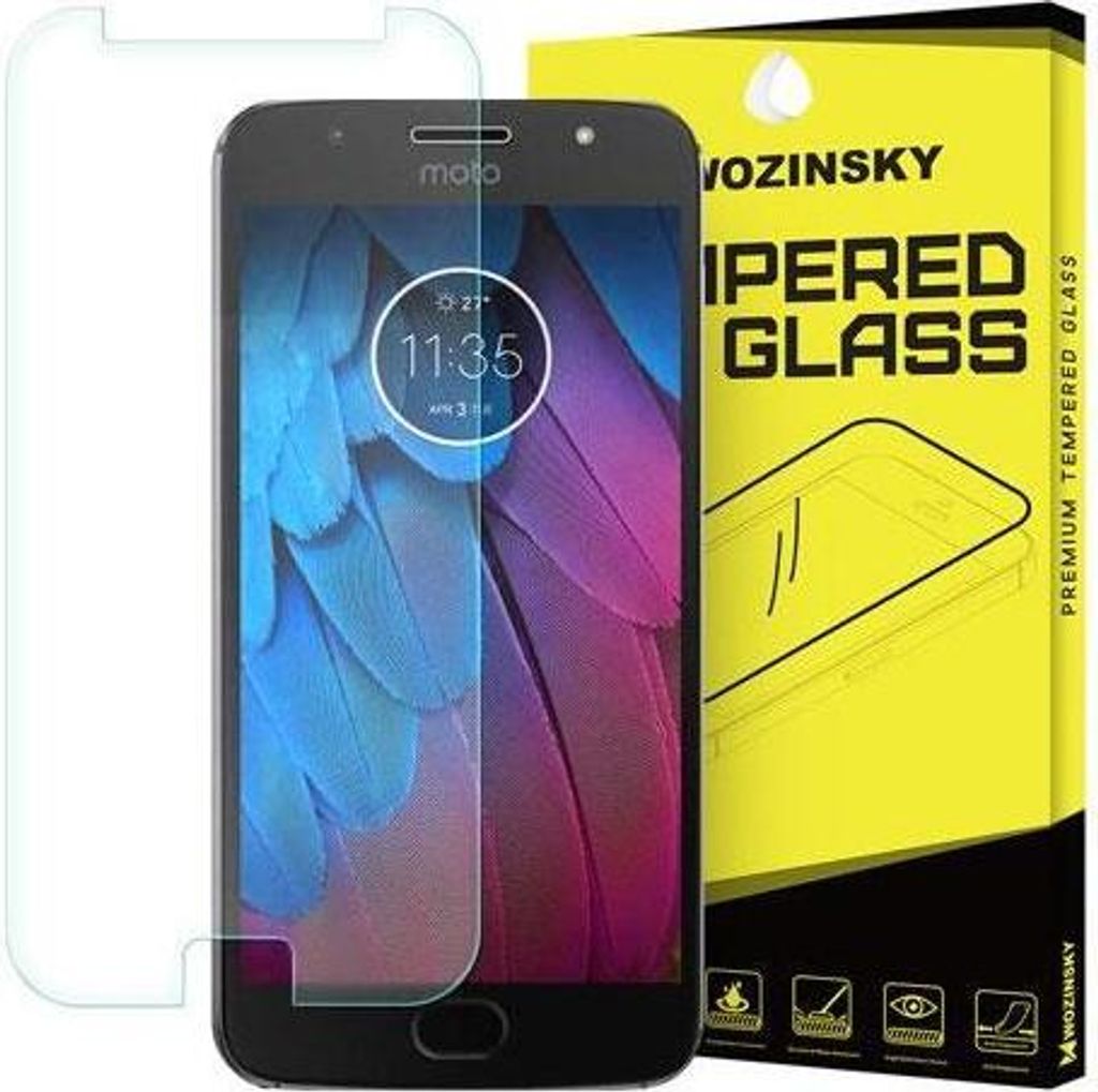 WOZINSKY Glasschutz Displayschutz für Motorola Moto X4