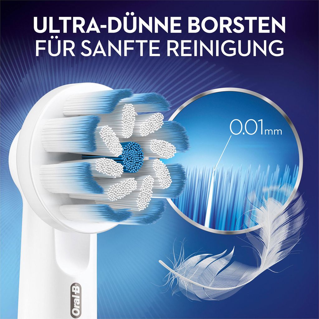 Oral-B Aufsteckbürsten Sensitive Clean 8er Produktbild 5