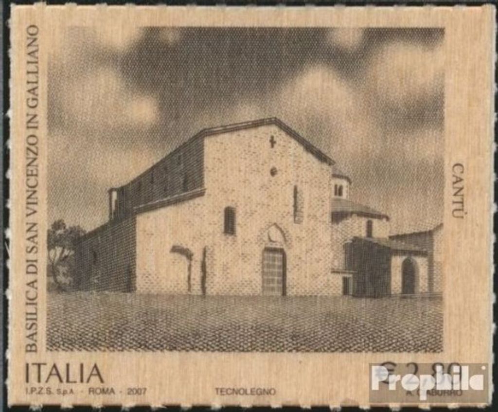 Briefmarken Italien 2007 Mi 3190 (kompl.Ausg.) postfrisch Kulturelles Erbe