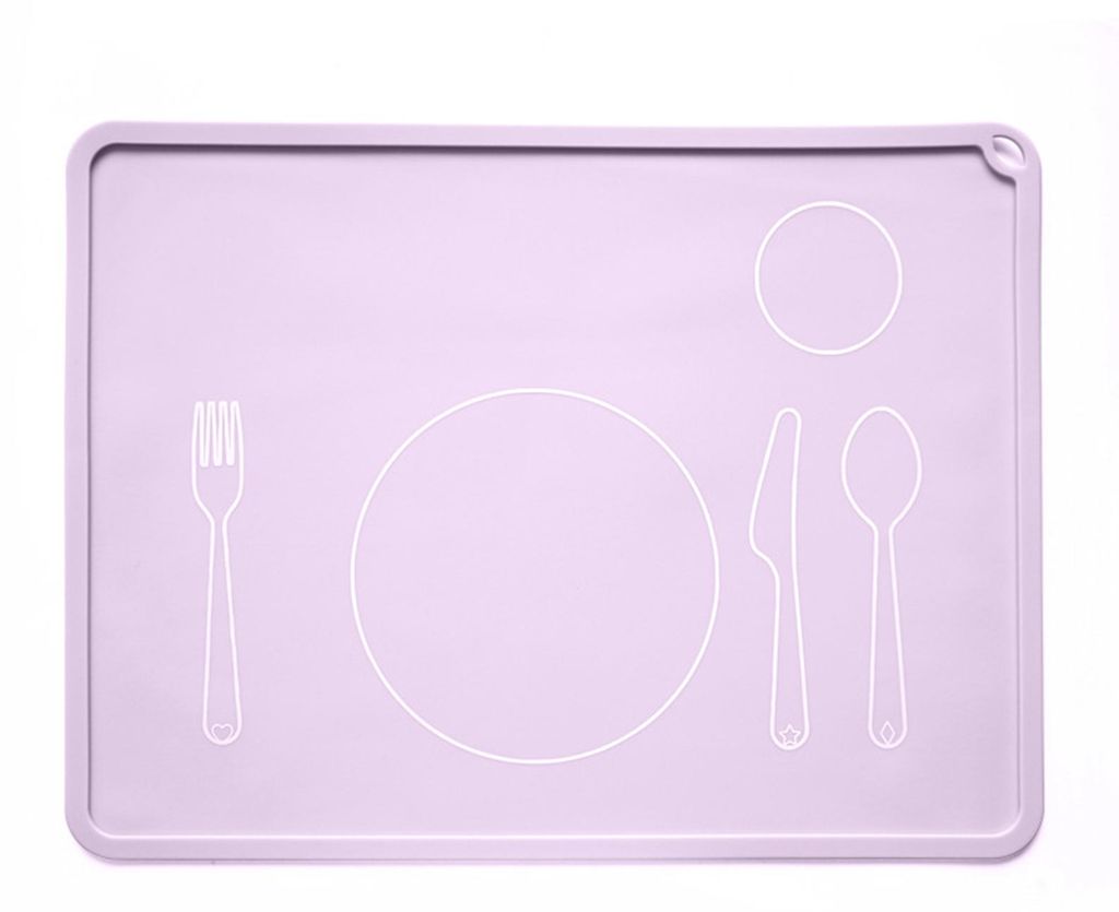Tischset, antihaftbeschichtet, hitzebeständig, lebensmittelecht, dick, aus Silikon, ideal für Kindergartenkinder, als Geschenk
