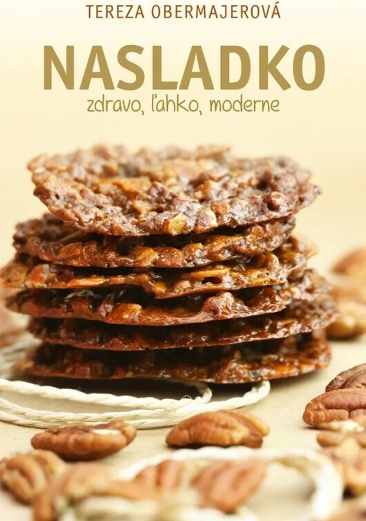 Livre de cuisine Nasladko par Tereza Obermajerová pour desserts sains