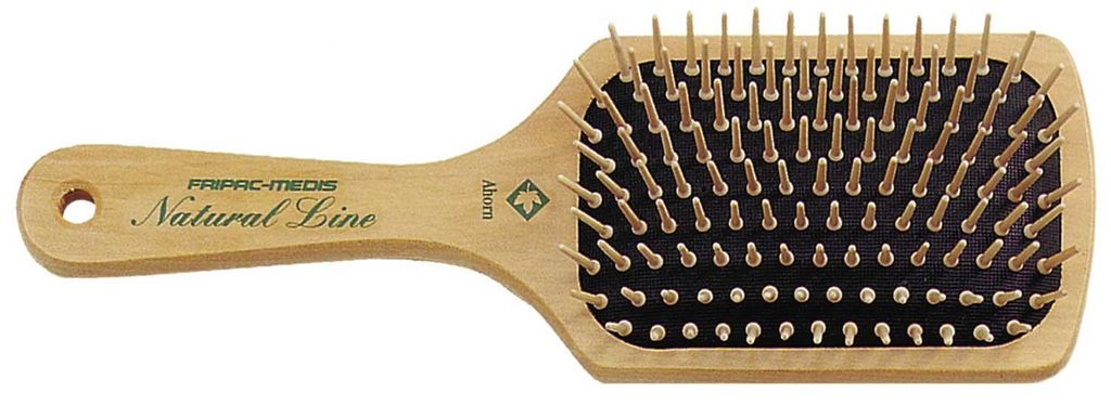 Fripac Ahorn Paddle Brush 9-reihig   Natural Line Produktbild 